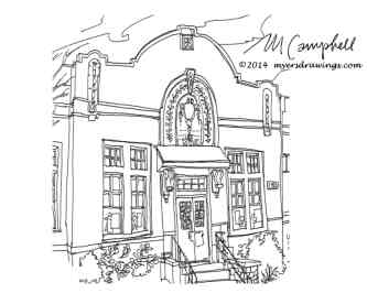Myers Tulsa Lee School Drawing