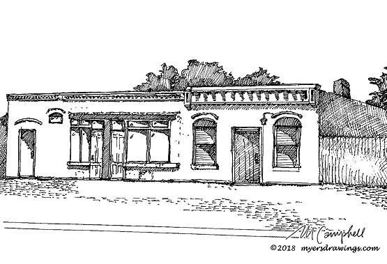 Myers Tulsa Lee School Drawing